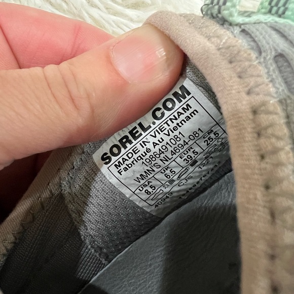 SOREL Kinetic Impact Lace Sneaker - size 8.5 - Picture 4 of 9